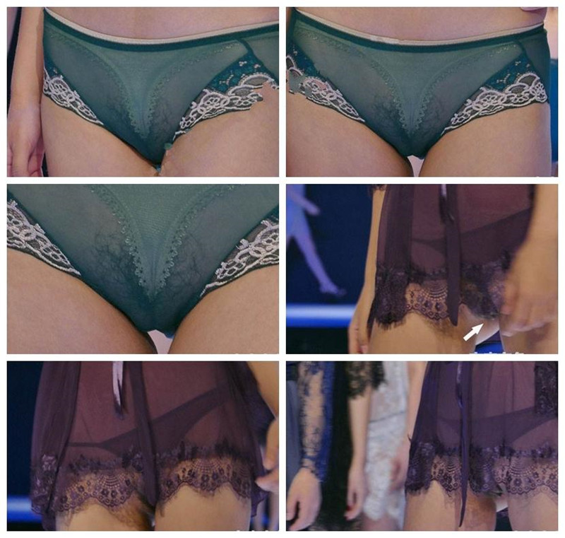 ❤️❤️❤️廣州某品牌內衣發布會❤️眾多漂亮的美女模特穿上各種半透明的內衣❤️