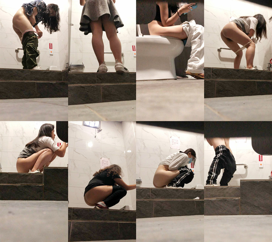 ❤️❤️❤️【台灣】小吃店女廁全景偷拍❤️幾個漂亮的小姐姐各種姿勢噓噓
