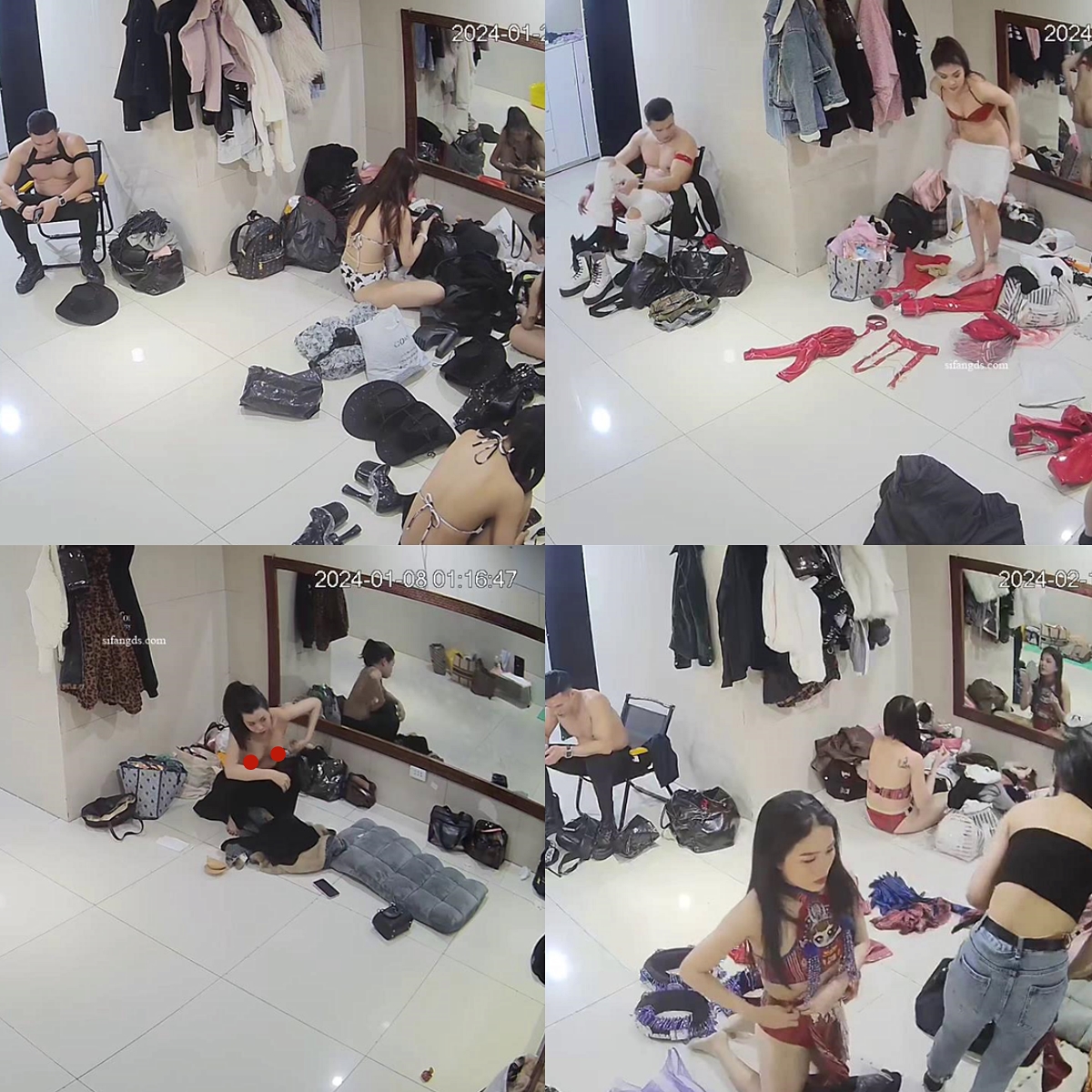 ❤️❤️❤️明星顏值氣質學院派美女穿著各式情趣內衣和男友自拍性愛視頻