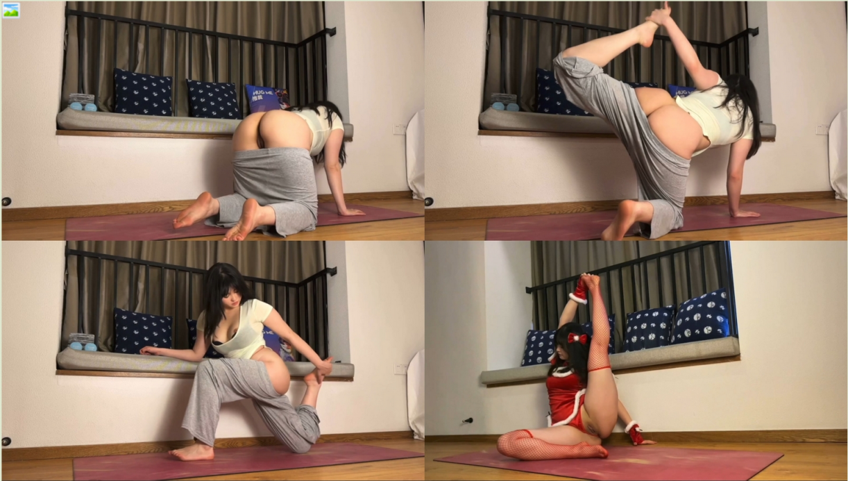 ❤️❤️❤️油管热门瑜伽博主【zhouyiqin】订阅福利，居家户外露奶露鲍瑜伽自拍，全方位展示女性胴体的魅力