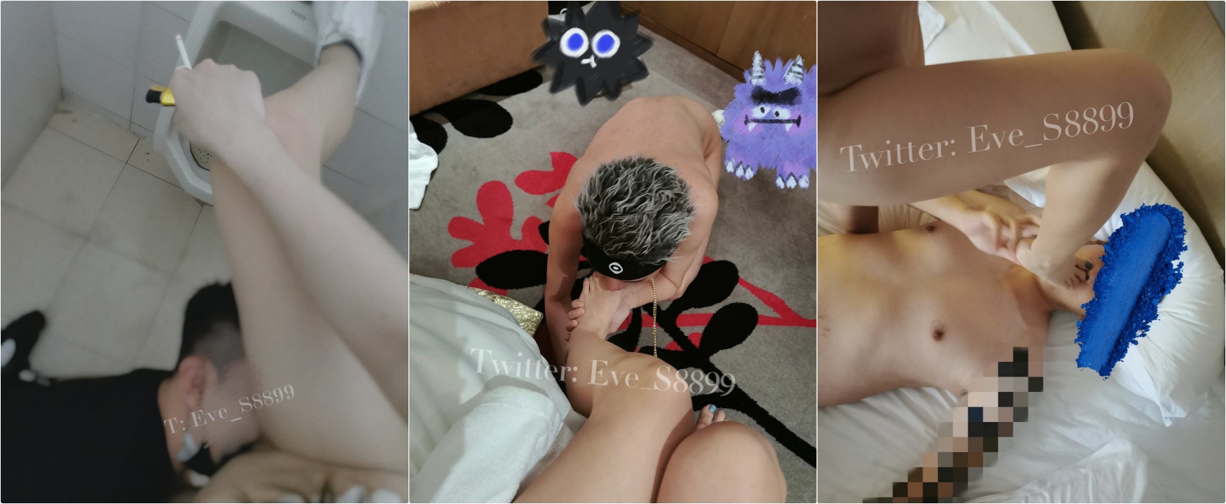 ❤️❤️❤️fansone堅挺美乳女神【艾熙aixiaixi】給職業組哥倆的3P床邊服務(2V)