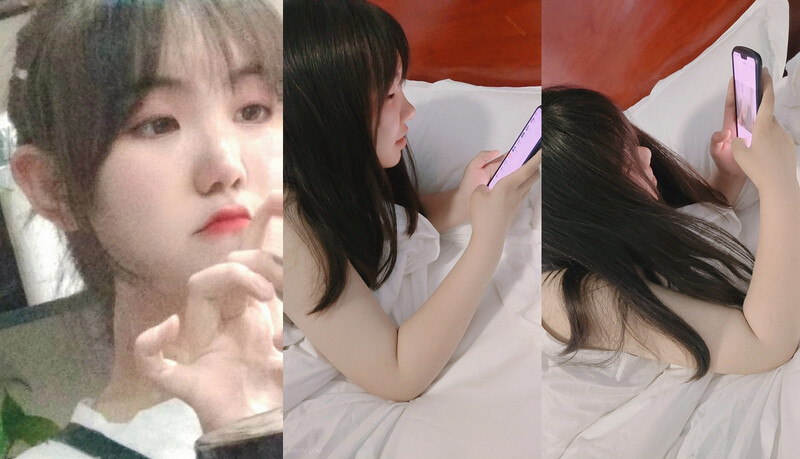 ❤️❤️❤️罕見韓國素人私拍-송은주-年輕可愛小妹近距離特寫裏面全是白漿